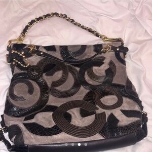 Anne Klein Zip-Up Stripped Blazer